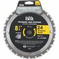 All-Source Professional 8-1/4 In. 24-Tooth Framing Circular Saw Blade 415761DB